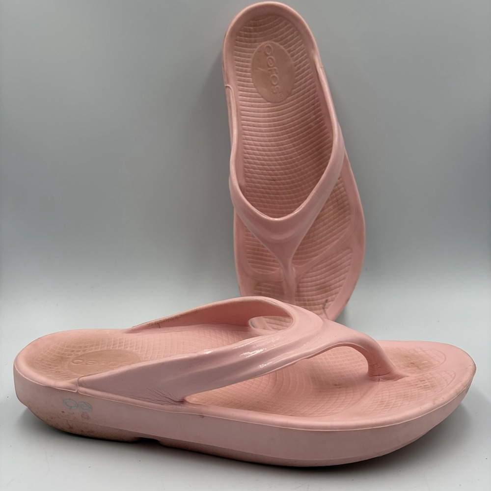 OOFOS OOLala Women's Mauve Pink US 10 EU 41 Recovery Flip-Flops Slide Ons